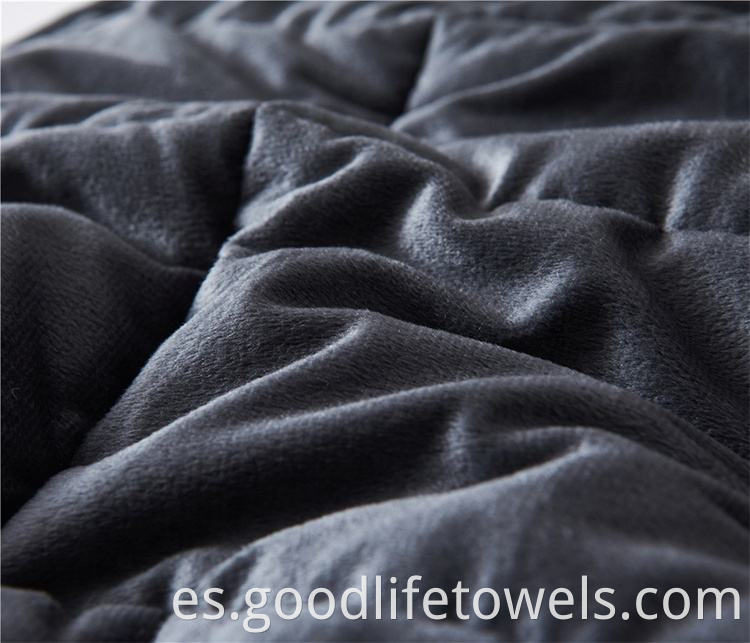 Custom Dual Sided Polyester Fleece Weighted Blanket